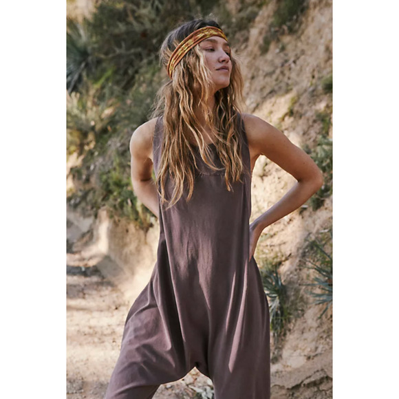 Free People Hot Shot Twisted Onesie Jumpsuit Small NEW - Picture 2 of 5